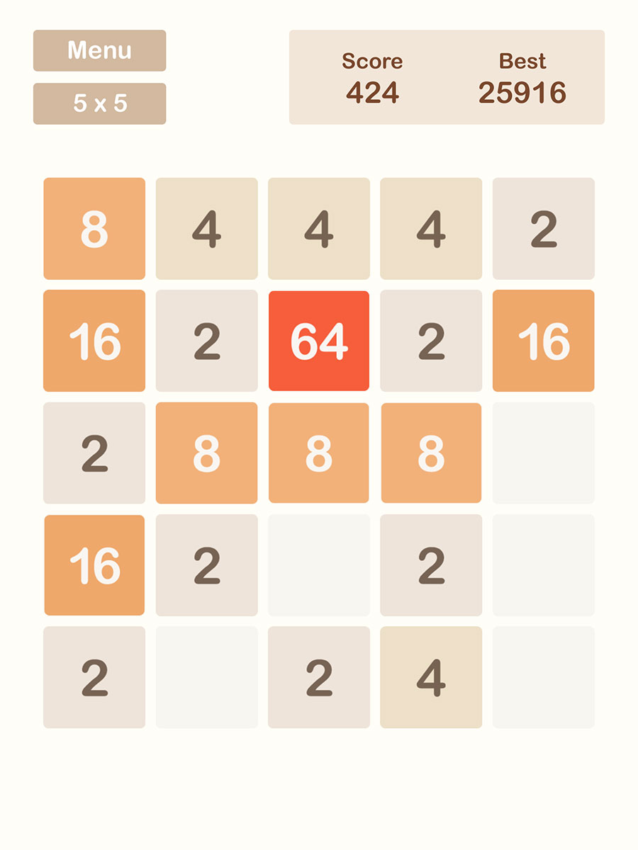 2048 - Best Game Ever - iOS, Android - EivaaGames