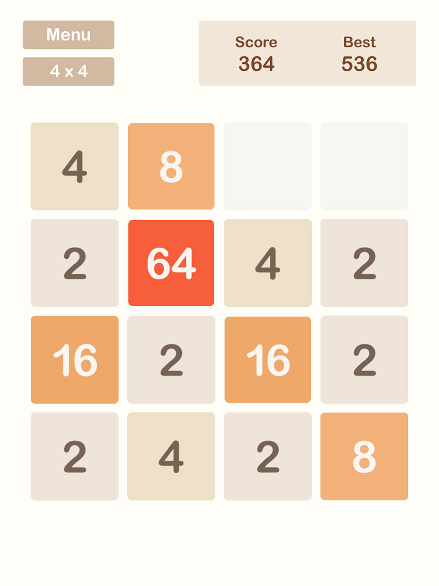 2048 - Best Game Ever - iOS, Android - EivaaGames