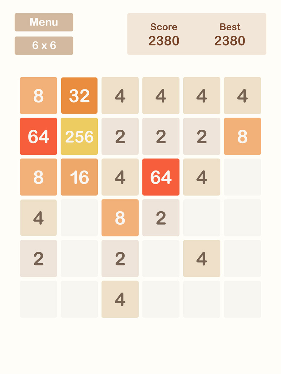 2048 - Best Game Ever - iOS, Android - EivaaGames