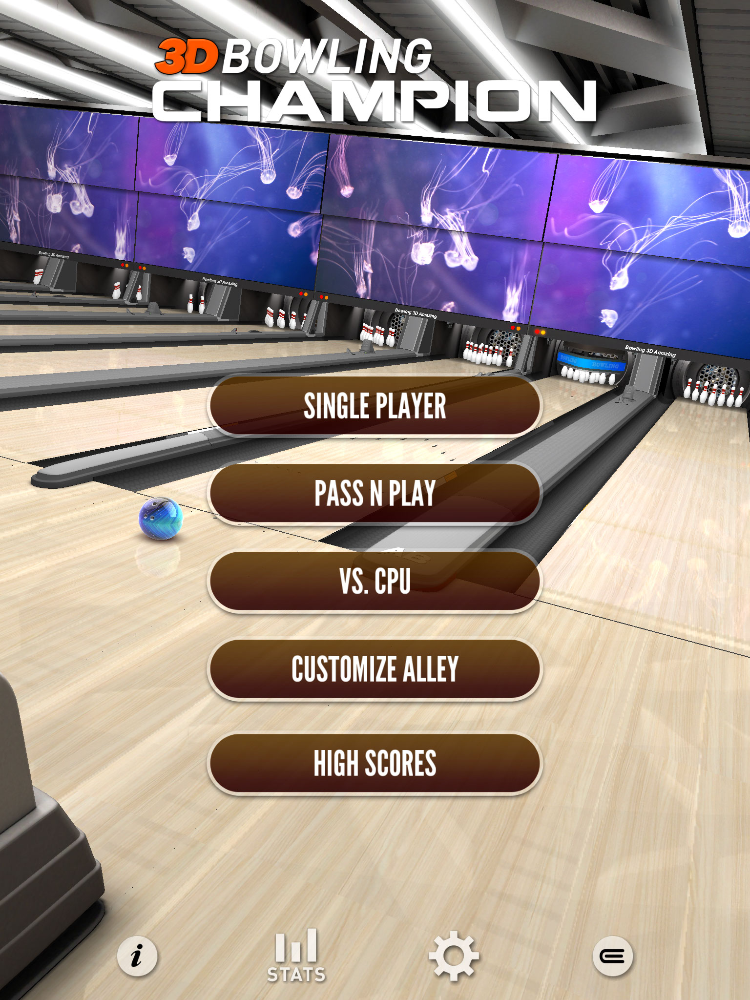 3d bowling online