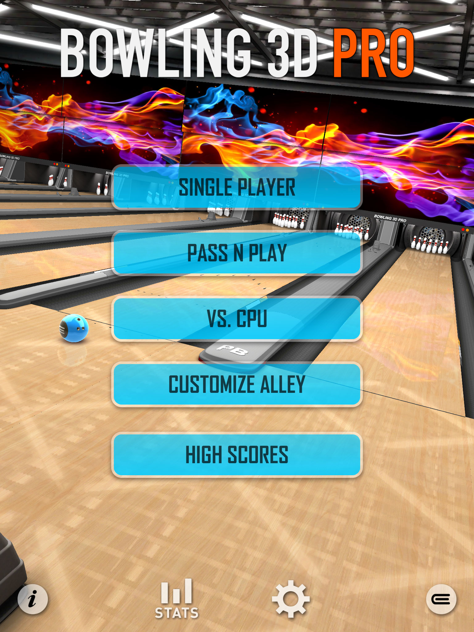 Bowling 3D Pro - iOS, Android