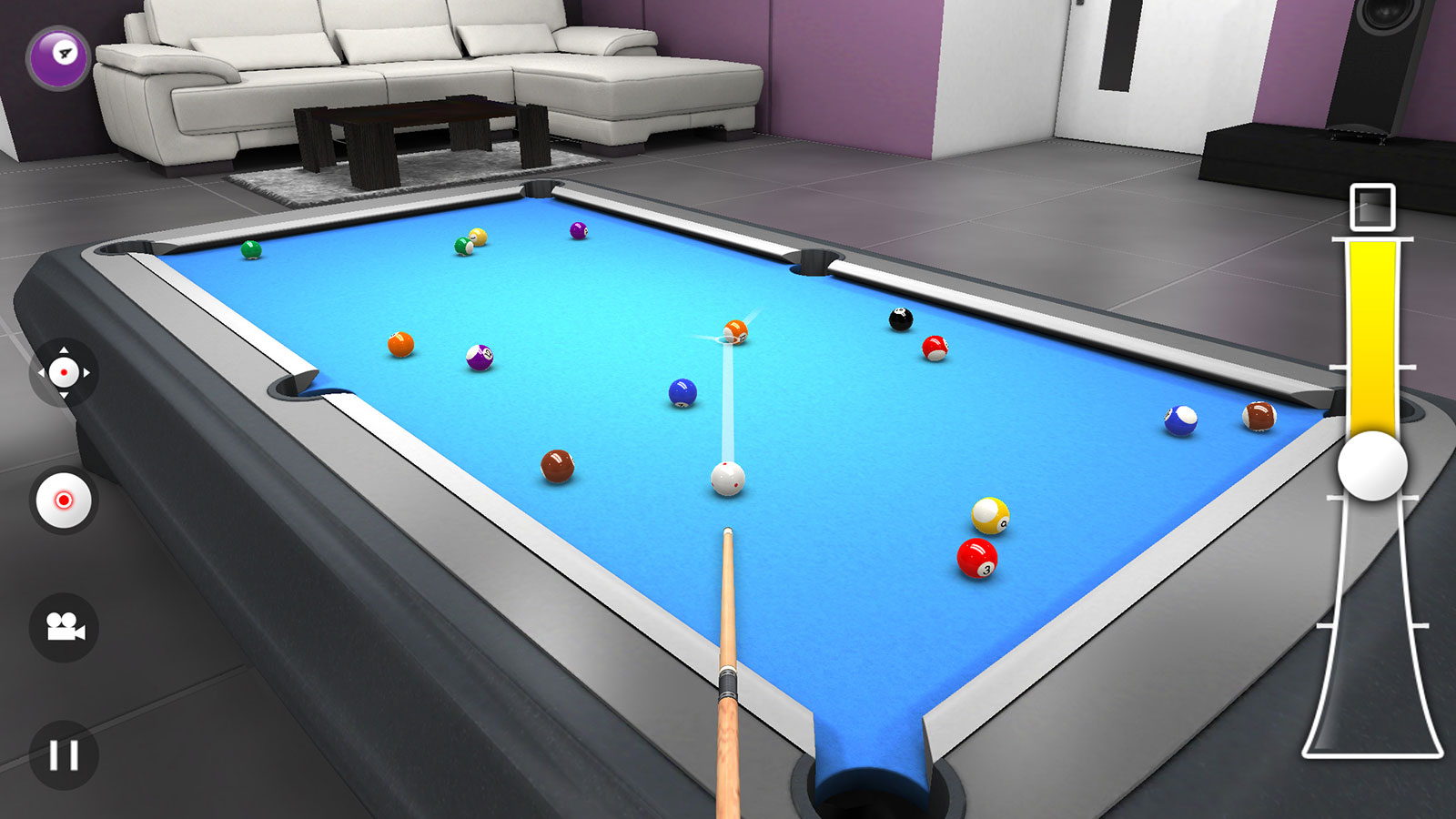  free online 3D billiard game